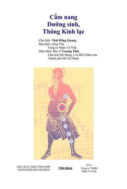 Sách cẩm nang dưỡng sinh thông kinh lạc