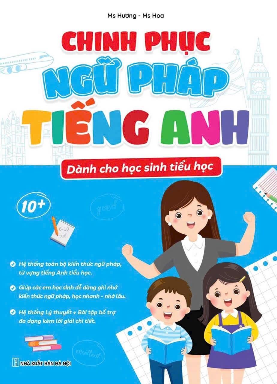Sách Chinh phục ngữ pháp tiếng anh dành cho học sinh tiểu học