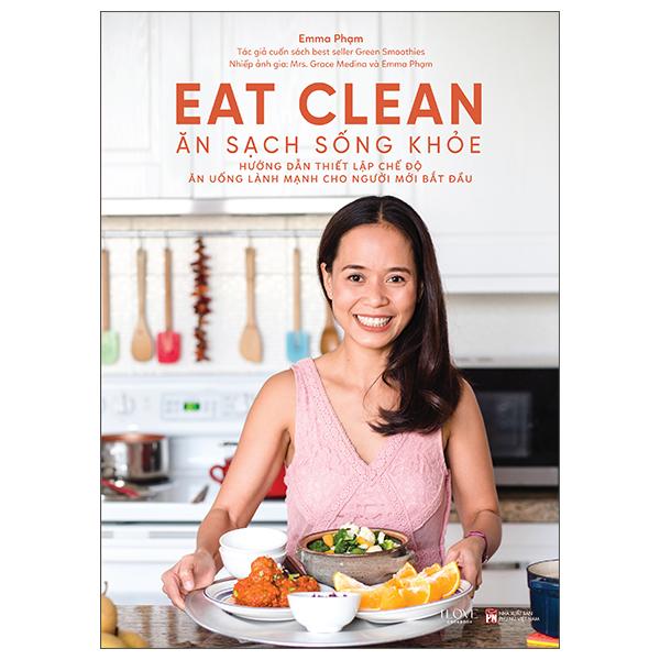 Sách Eat clean ăn sạch sống khỏe tái bản 2025