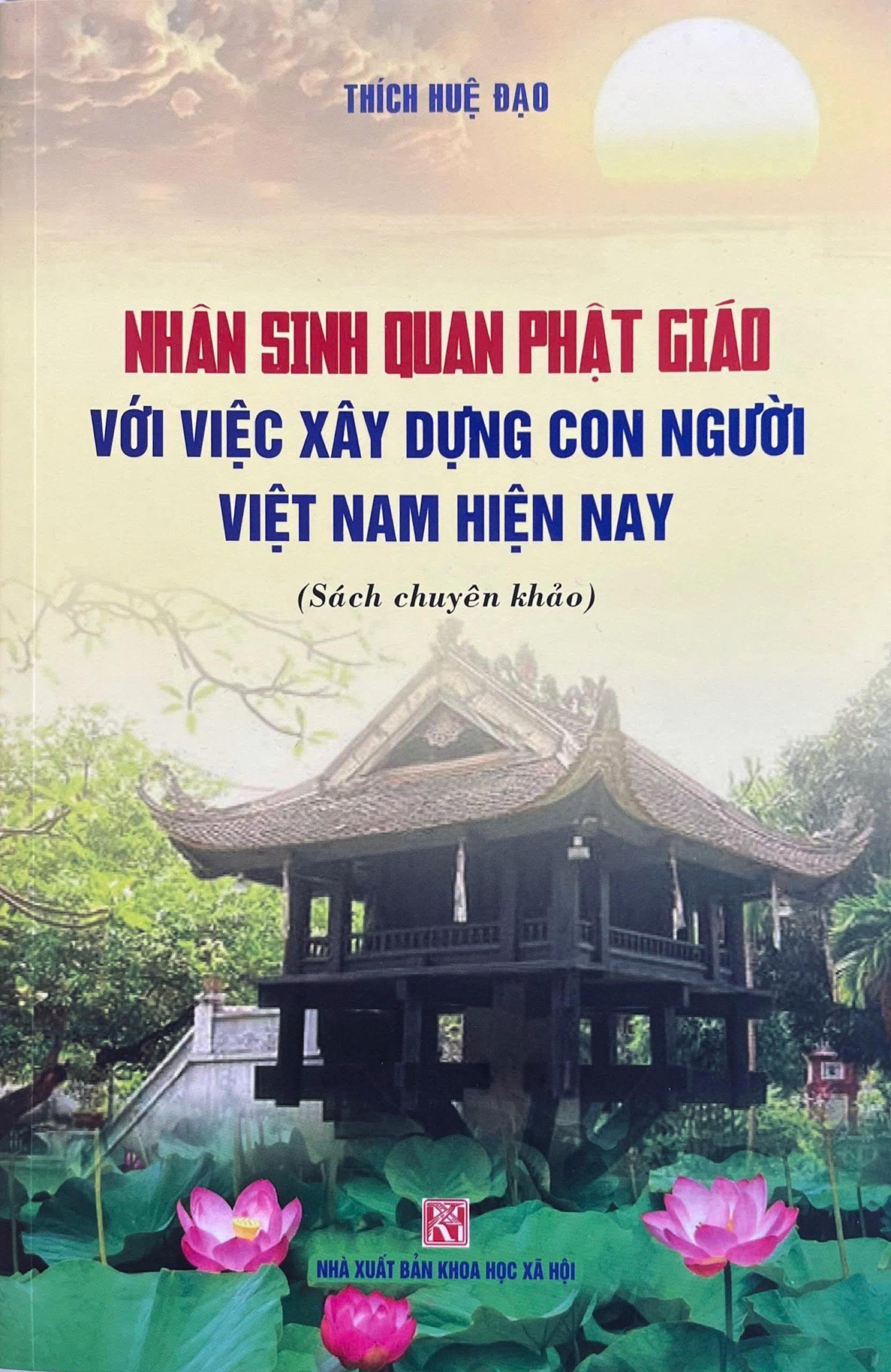 Sách Nhân sinh quan phật giáo với việc xây dựng con người việt nam hiện nay
