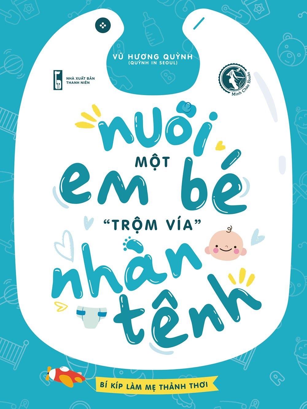 Sách Nuôi một em bé trộm vía nhàn tênh