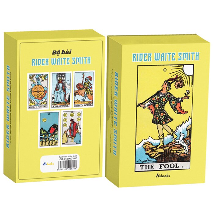 Ảnh bìa Sách Bộ Bài Rider Waite Smith Tarot