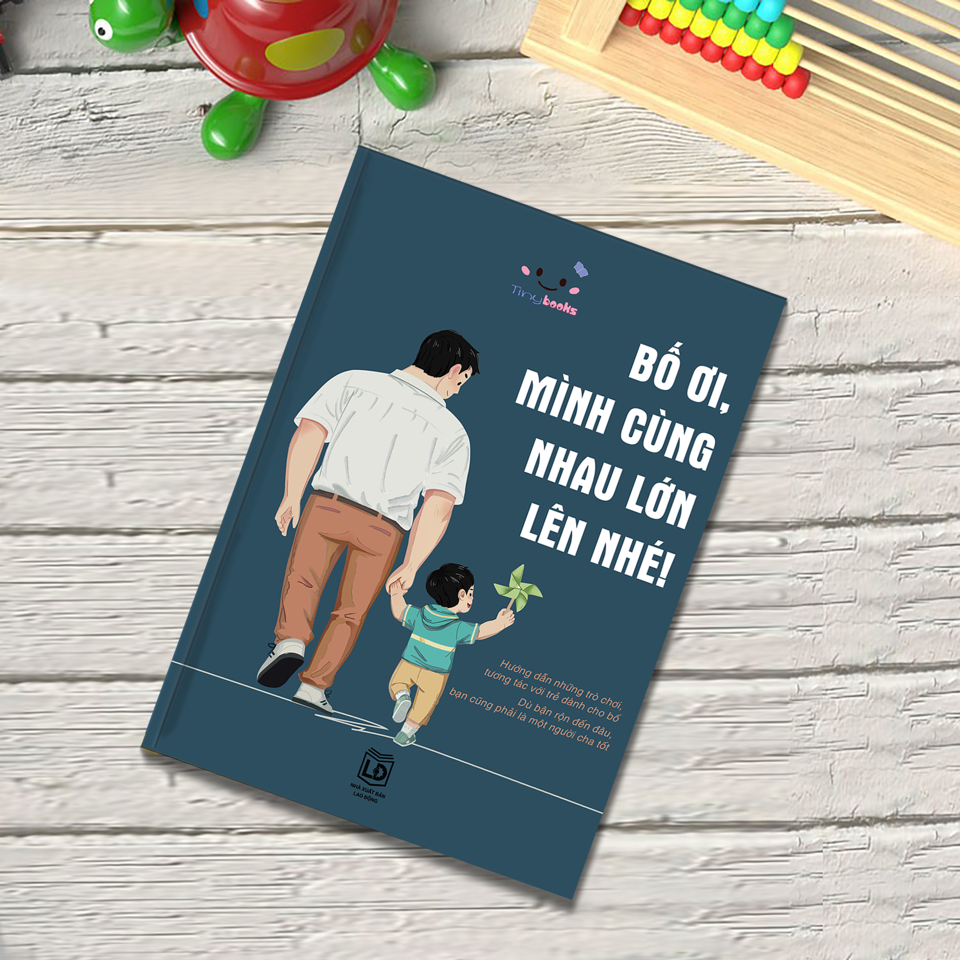 Ảnh bìa Sách bố ơi mình cùng nhau lớn lên nhé