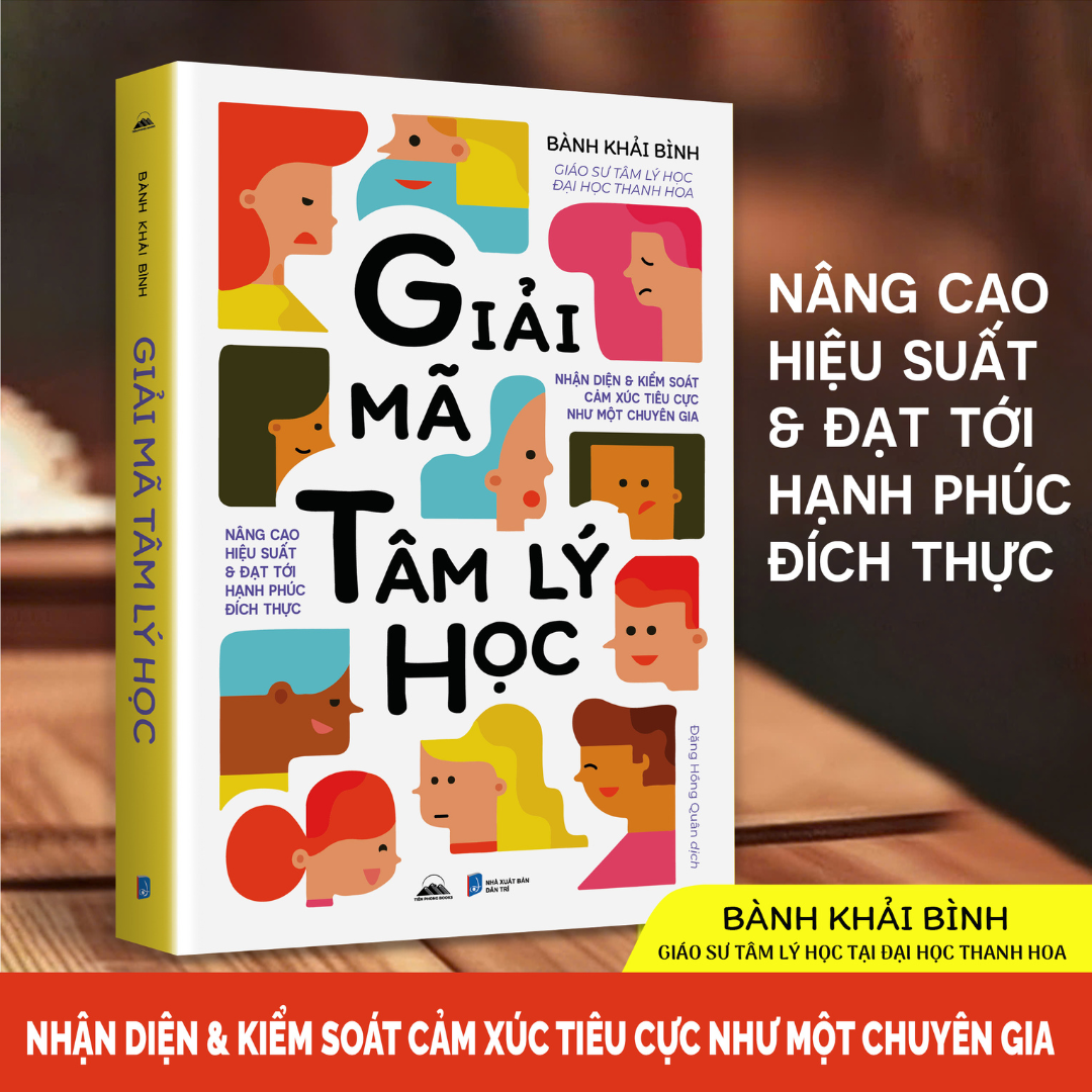 Ảnh bìa Sách giải mã tâm lý học