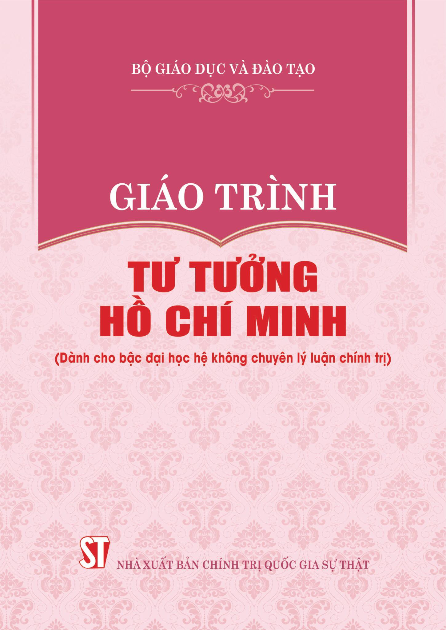 Ảnh bìa Sách giáo trình tư tưởng hồ chí minh dành cho bậc đại học không chuyên ngành lý luận chính trị