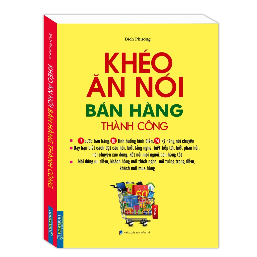 Ảnh bìa Sách khéo ăn khéo nói bán hàng thành công