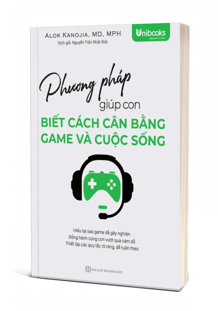 Ảnh bìa Sách Phương pháp giúp con biết cách cân bằng game và cuộc sống
