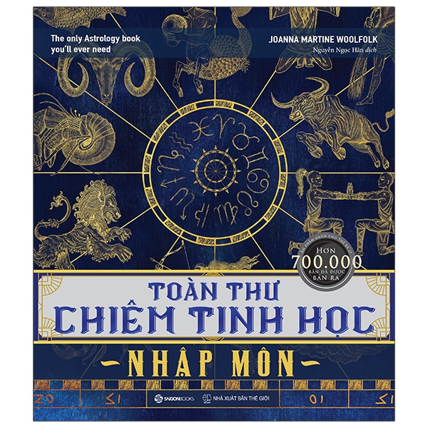 Ảnh bìa Sách toàn thư chiêm tinh học nhập môn