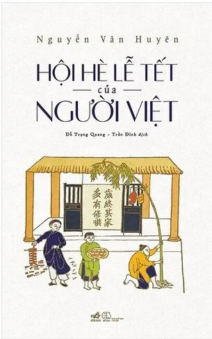 Bìa sách Hội hè lễ tết của người Việt NXB Thế giới thể hiện nét đẹp văn hóa dân tộc