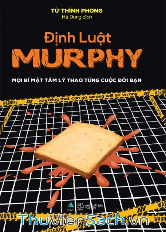 Ảnh bìa sách Định Luật Murphy PDF của Từ Thính Phong giải thích các quy luật tâm lý