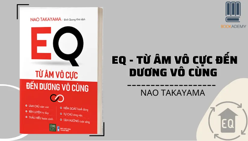 Bìa sách EQ - Từ Âm Vô Cực Đến Dương Vô Cùng PDF giới thiệu về trí tuệ cảm xúc
