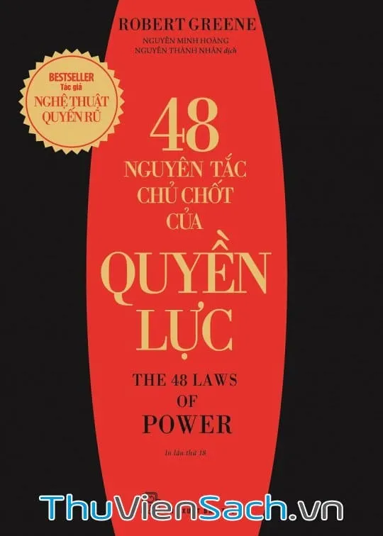 Ảnh bìa sách 48 Nguyên Tắc Chủ Chốt Của Quyền Lực của Robert Greene - Tải PDF