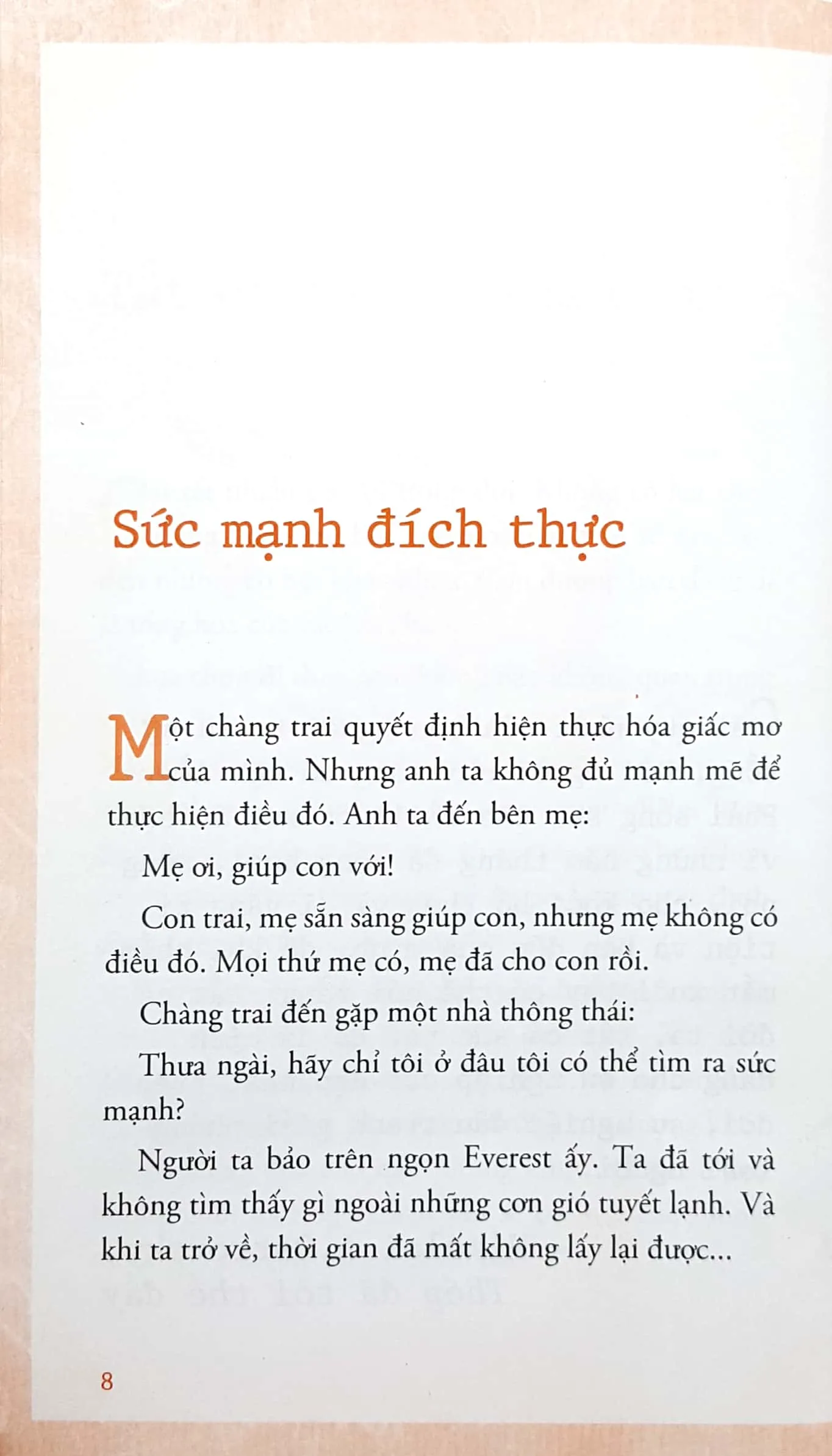 Trang nội dung sách Keep Calm PDF với thông điệp sống tích cực