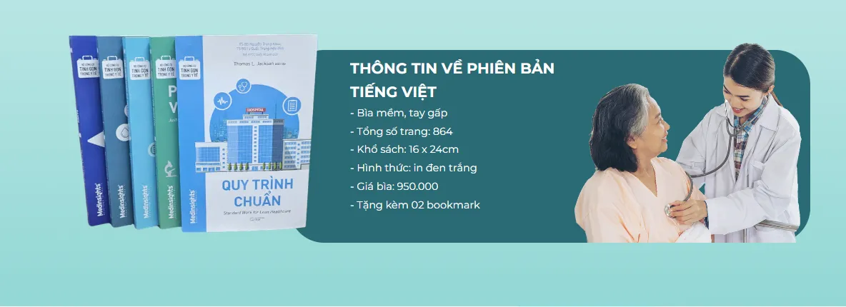 Sách Phòng tránh lỗi y khoa trong bộ công cụ tinh gọn