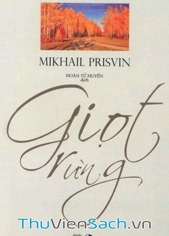 Ảnh bìa sách Giọt Rừng của Mikhain Prisvin - tải ebook PDF văn học Nga về thiên nhiên