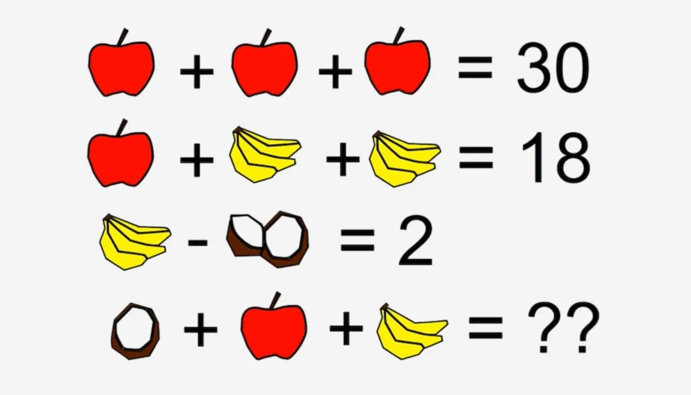 Ví dụ về bài toán đòi hỏi phân tích logic và loại trừ