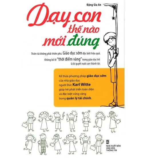 Bìa sách Dạy Con Thế Nào Mới Đúng của Đặng Giai An - Tải PDF cẩm nang nuôi dạy trẻ hiệu quả