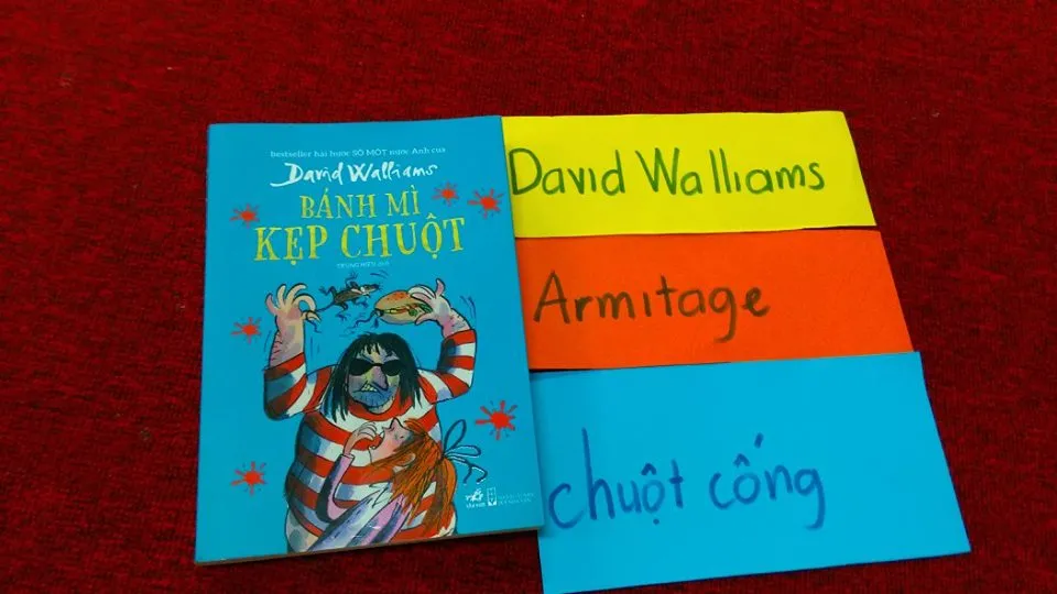Bìa sách Bánh Mì Kẹp Chuột của David Walliams - Tải PDF truyện thiếu nhi hấp dẫn