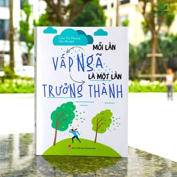 Cuốn sách Mỗi lần vấp ngã là một lần trưởng thành của Liêu Trí Phong