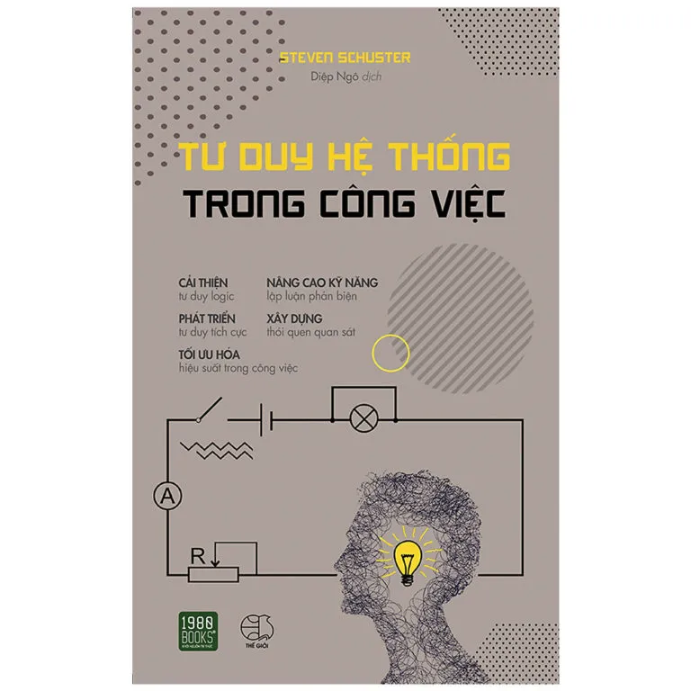 Bìa sách Tư Duy Hệ Thống Trong Công Việc PDF của Steven Schuster