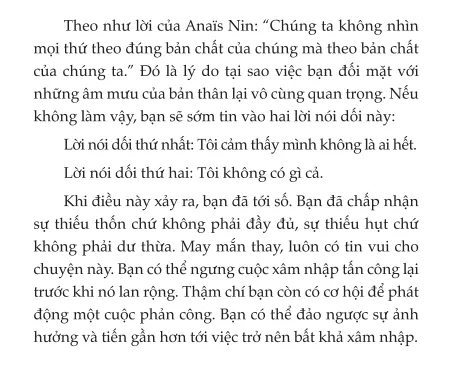Minh họa khái niệm bất khả xâm nhập giúp đạt hiệu suất tối ưu trong sách 30 Ngày Tập Trung Siêu Phàm