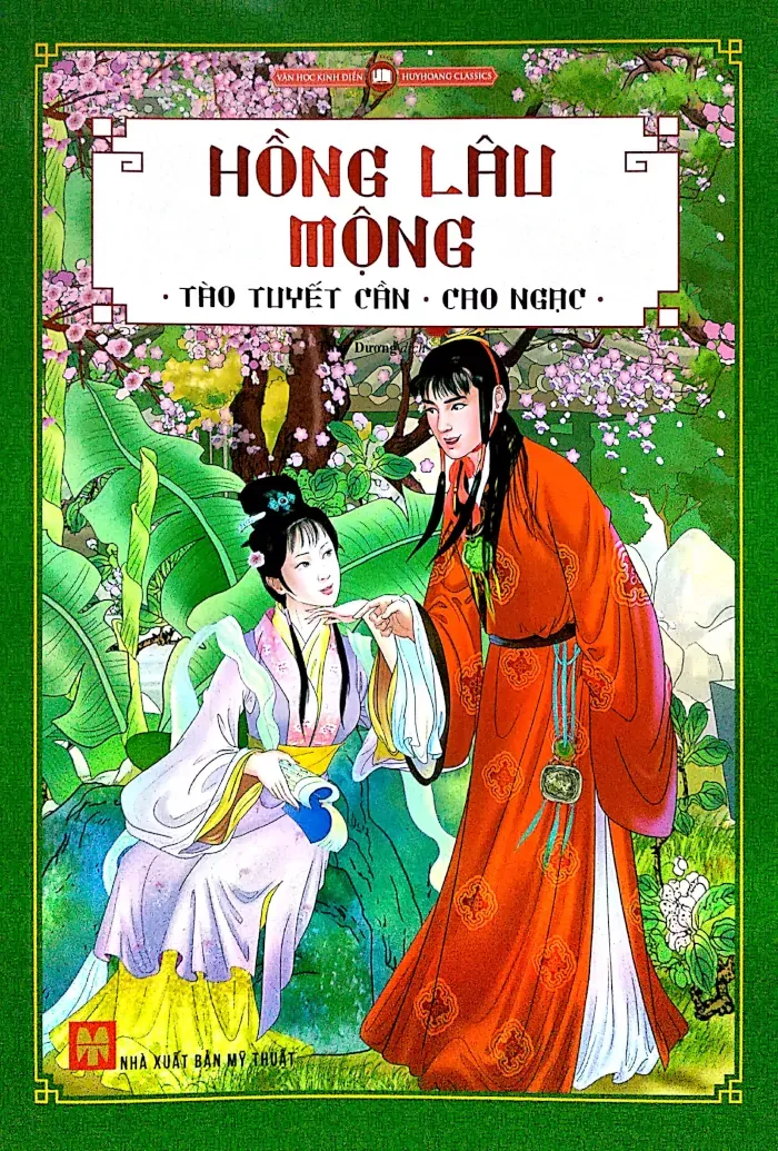 Trang sách Hồng Lâu Mộng với câu thơ về mười năm cay đắng và tính hư ảo