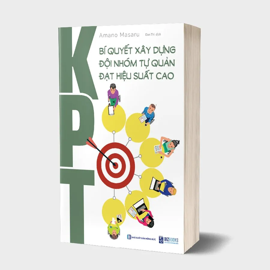 Bìa sách KPT bí quyết xây dựng đội nhóm tự quản đạt hiệu suất cao PDF từ Bizbooks