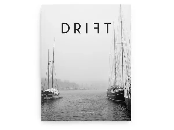 Ảnh bìa tạp chí Drift Magazine khám phá văn hóa cà phê Stockholm