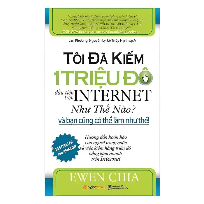 Sách Tôi đã kiếm 1 triệu đô trên Internet PDF hướng dẫn kiếm tiền online
