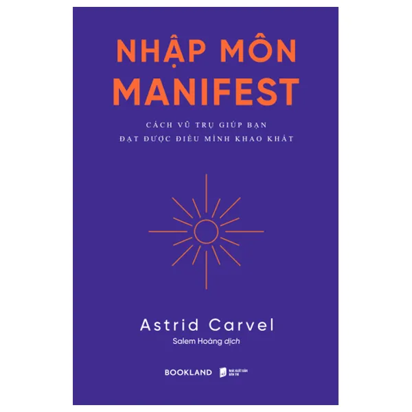 Bìa sách Nhập Môn Manifest PDF của Astrid Carvel