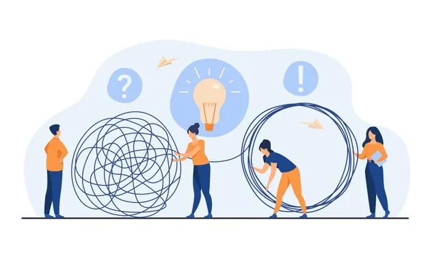 Sơ đồ minh họa các yếu tố cốt lõi của phương pháp Solution Selling
