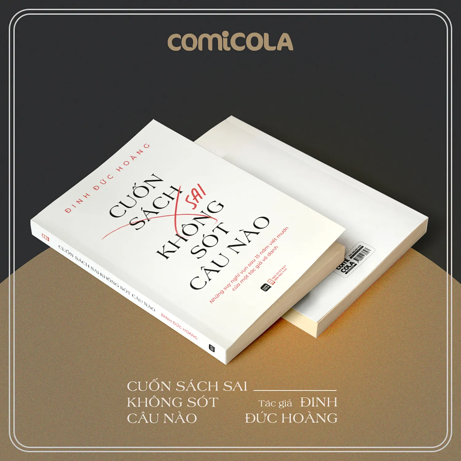 Hình ảnh giới thiệu sách Cuốn sách sai – Không sót câu nào PDF