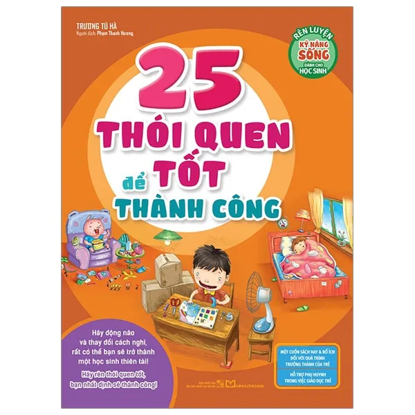Bìa sách Rèn Luyện Kĩ Năng Sống Dành Cho Học Sinh 25 Thói Quen Tốt Để Thành Công 2024 PDF