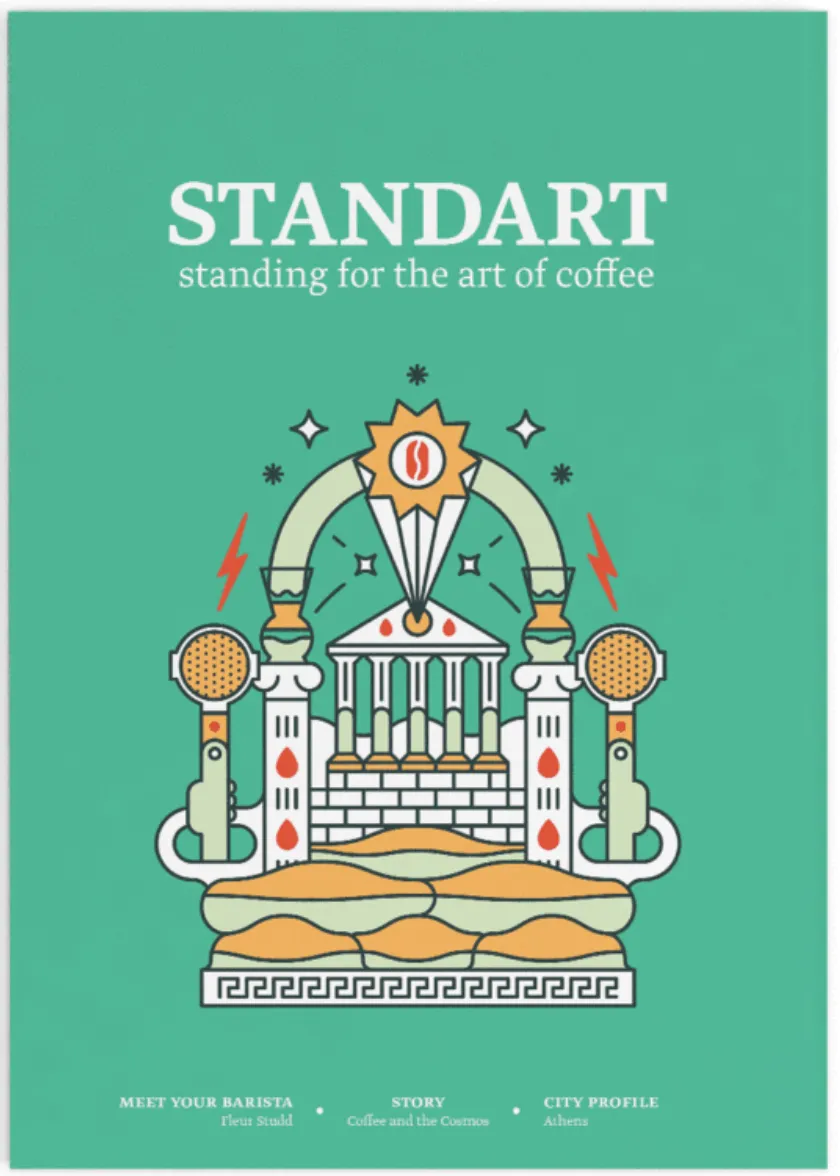 Ảnh bìa tạp chí Standart Magazine các số khác nhau