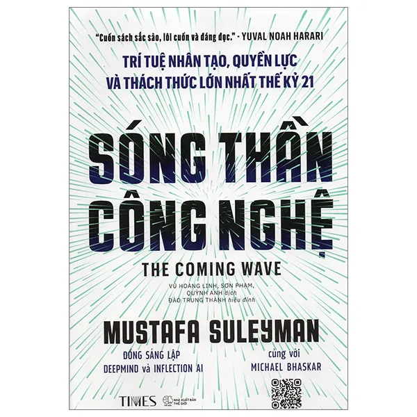 Bìa sách Sóng Thần Công Nghệ - The Coming Wave PDF của Mustafa Suleyman