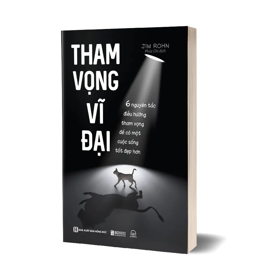 Bìa sách Tham vọng vĩ đại giới thiệu 6 nguyên tắc cốt lõi để thành công