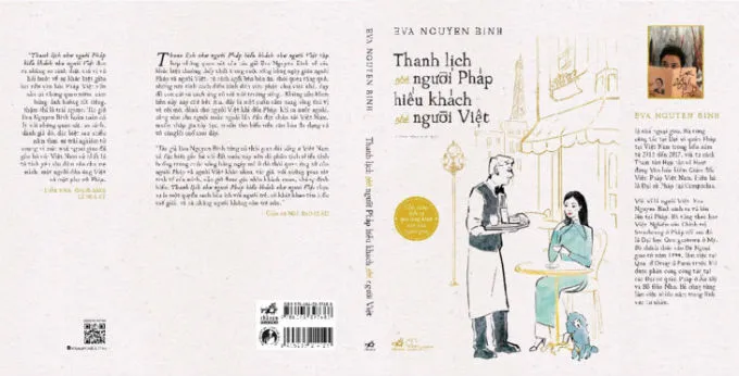 Bìa sách Thanh Lịch Như Người Pháp Hiếu Khách Như Người Việt PDF của Eva Nguyen Binh khám phá văn hóa Pháp Việt