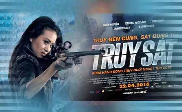 Poster phim Tracer (Truy Sát) với sự tham gia của Maria Trần