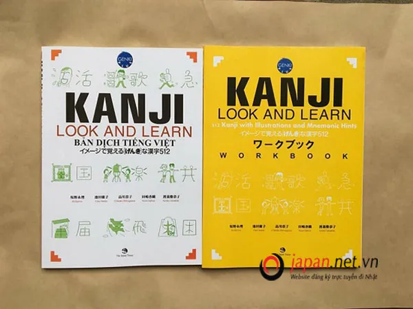 Sách học Kanji PDF cơ bản với hình ảnh minh họa và hướng dẫn viết chữ Hán.