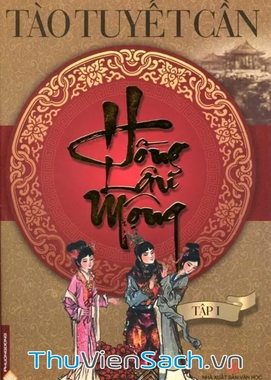 Bìa sách Hồng Lâu Mộng PDF của Tào Tuyết Cần - Tác phẩm kinh điển Trung Quốc