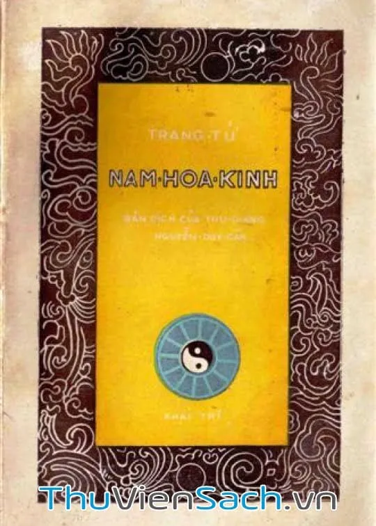 Ảnh bìa sách Nam Hoa Kinh của Trang Tử bản PDF