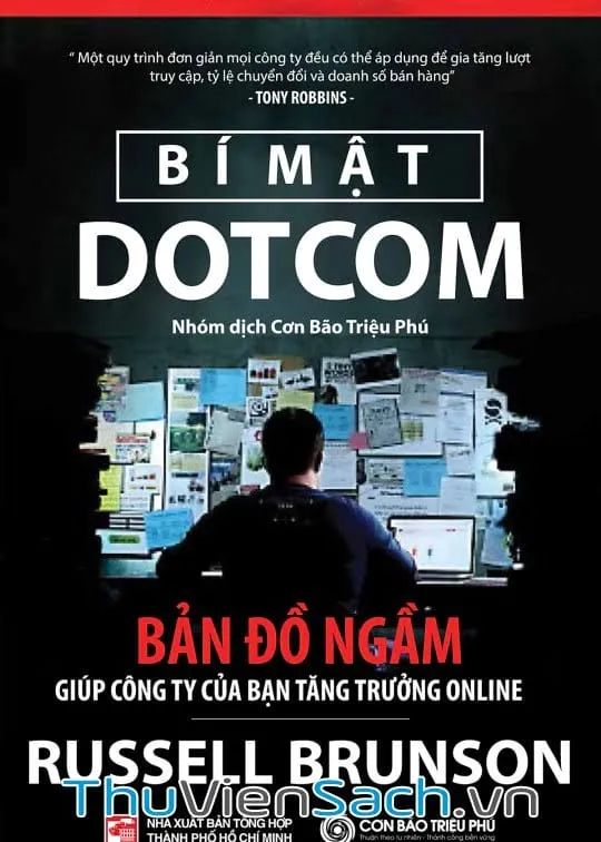 Bìa sách Bí Mật Dotcom pdf của Russell Brunson - cẩm nang xây dựng kinh doanh online