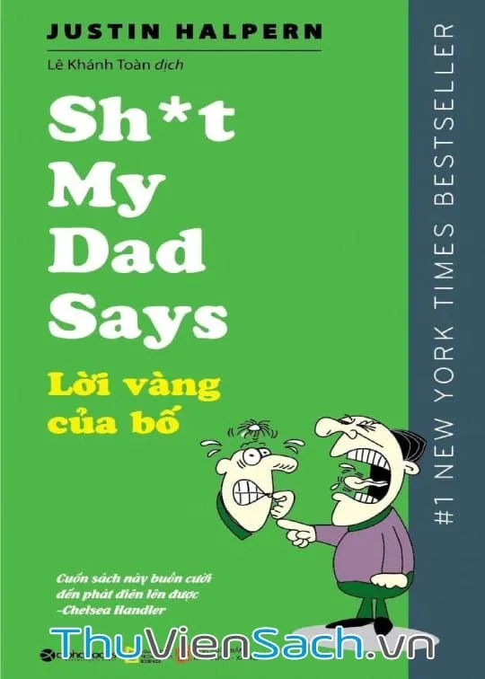 Bìa sách Lời Vàng Của Bố của Justin Halpern - tác phẩm ý nghĩa sẵn có bản PDF