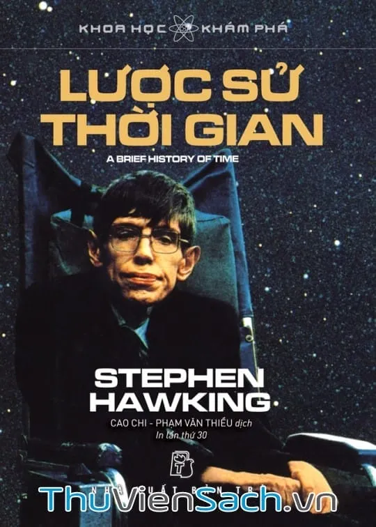 Bìa sách Lược Sử Thời Gian của Stephen Hawking - phiên bản PDF
