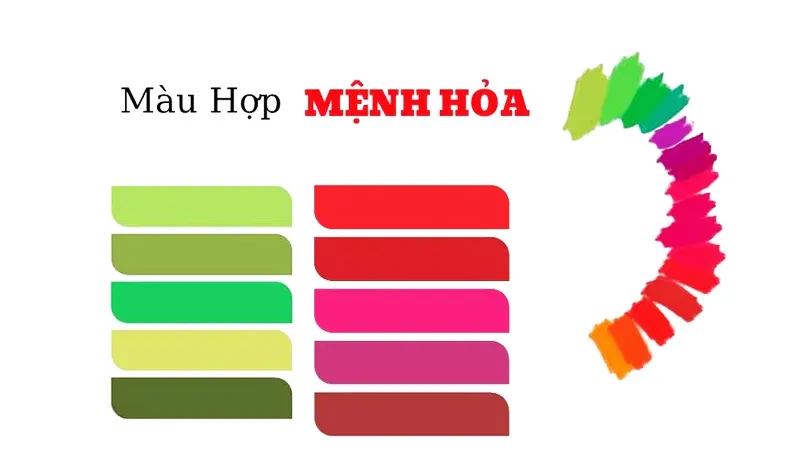 Màu sắc và chất liệu hợp phong thủy cho người mệnh Hỏa