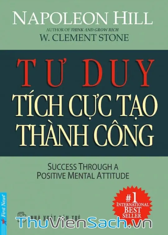 Bìa sách Tư Duy Tích Cực Tạo Thành Công của Napoleon Hill - Tải PDF