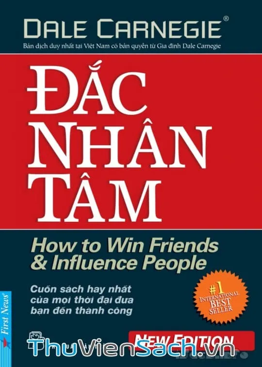 Bìa sách Đắc Nhân Tâm - Download PDF bản dịch Nguyễn Hiến Lê
