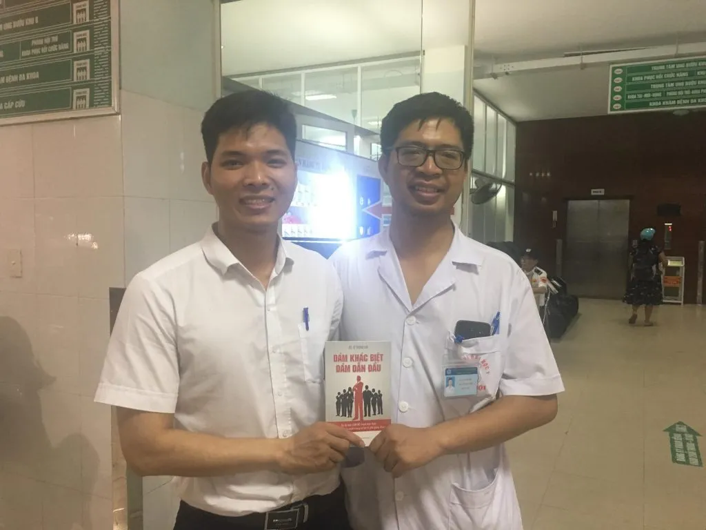 Sách Dám Khác Biệt Dám Dẫn Đầu tại thư viện Đại học Hà Nội