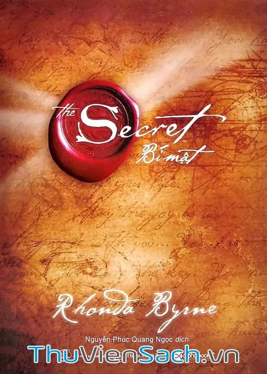 Bìa sách The Secret (Bí Mật) - Tài liệu download sách the secret tiếng việt pdf về Luật Hấp Dẫn