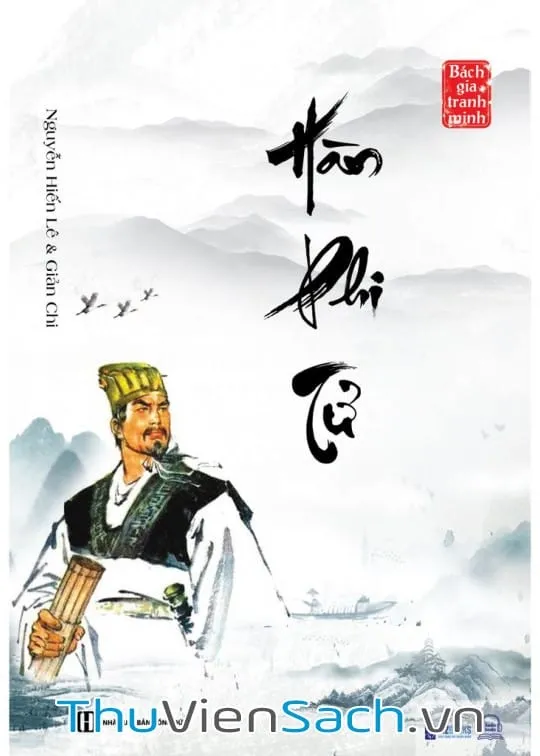 Bìa sách Hàn Phi Tử bản PDF do Nguyễn Hiến Lê biên soạn